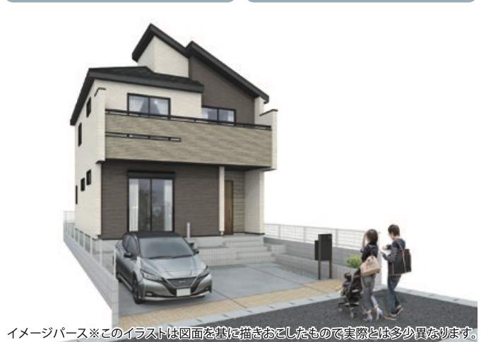 外観、東栄住宅 川口市大字東本郷 新築戸建 仲介手数料無料