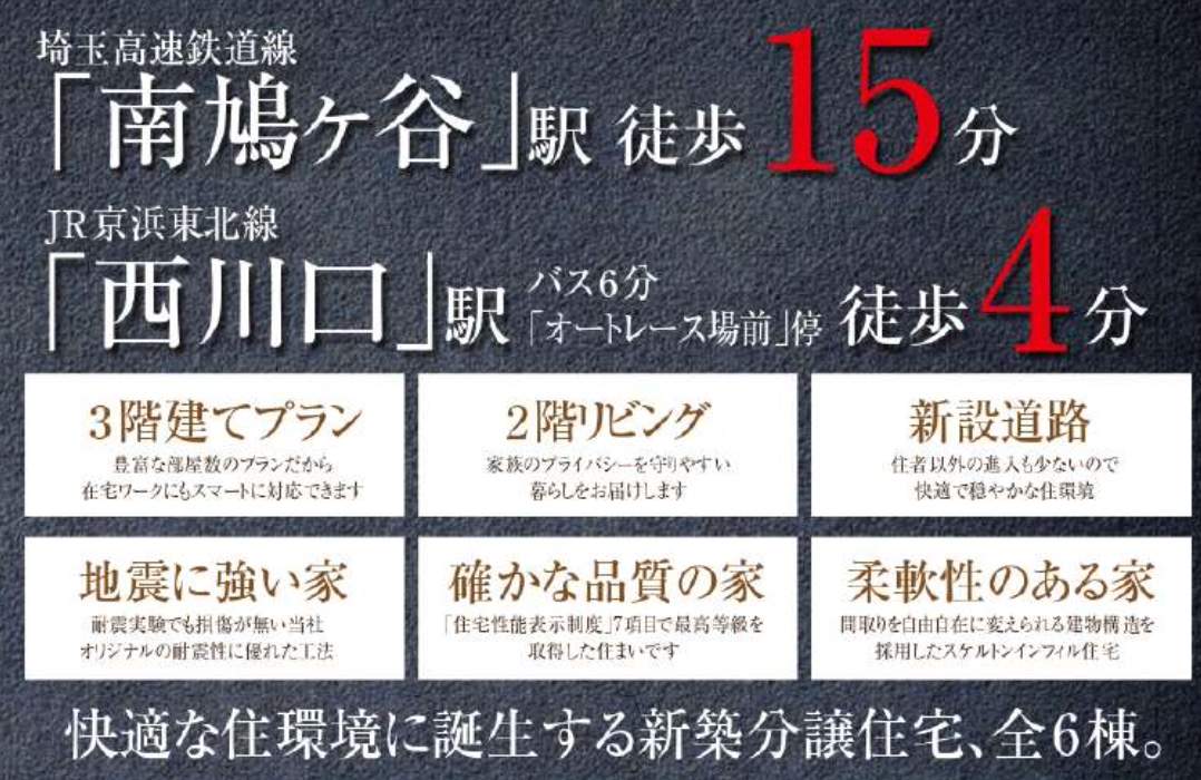 飯田産業　川口市青木４丁目 新築戸建 仲介手数料無料 