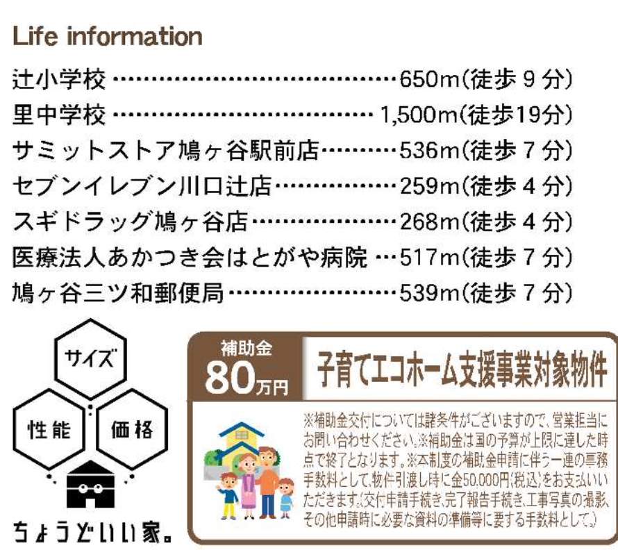 一建設　川口市大字辻 新築戸建 仲介手数料無料