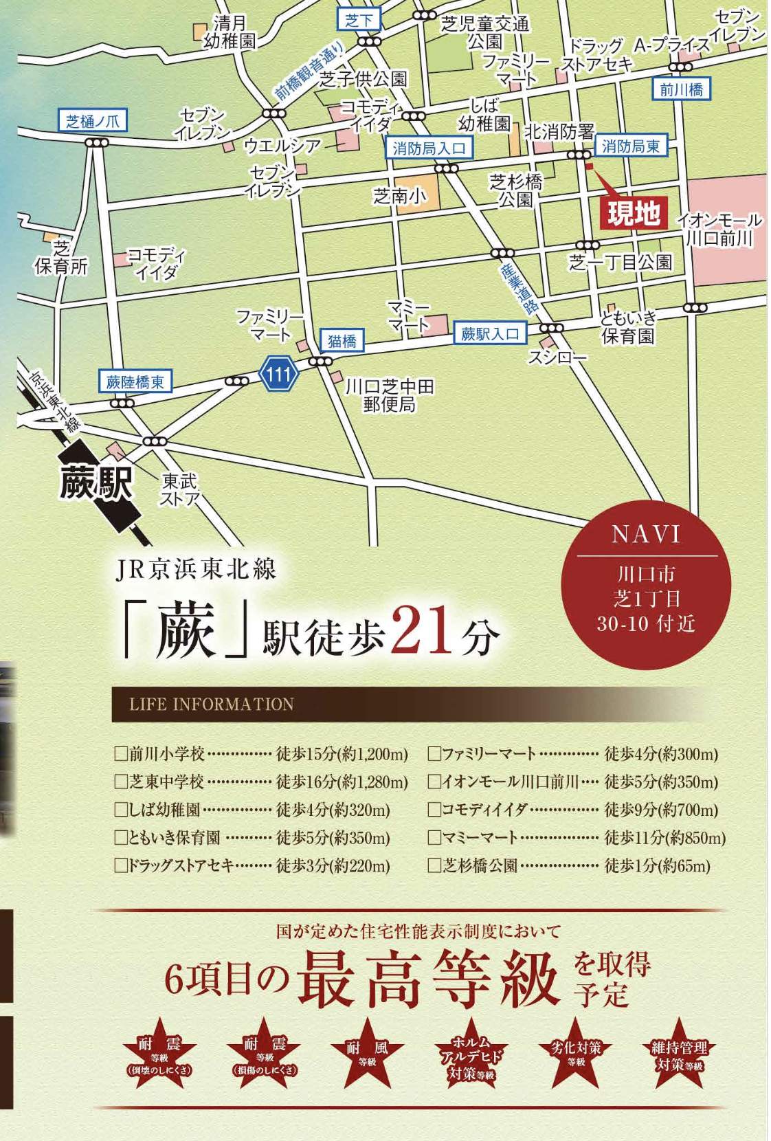 タクトホーム 川口市芝1丁目 新築戸建 仲介手数料無料