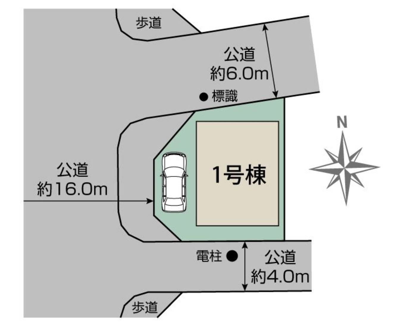 配置図、東栄住宅　川口市前川３丁目 新築戸建 仲介手数料無料 