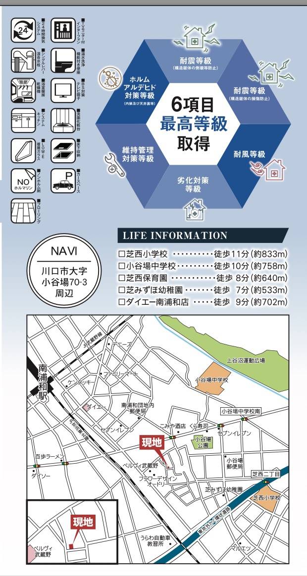 タクトホーム　川口市大字小谷場 新築戸建 仲介手数料無料