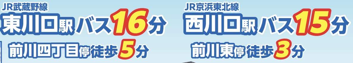 飯田産業　川口市前川２丁目 新築戸建 仲介手数料無料