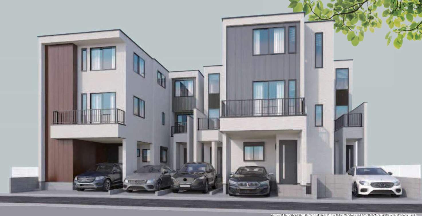 外観、メルディア 川口市飯塚4丁目 新築戸建 仲介手数料無料