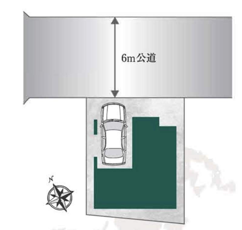 配置図、大宝建設埼玉 川口市芝西1丁目 新築戸建 仲介手数料無料