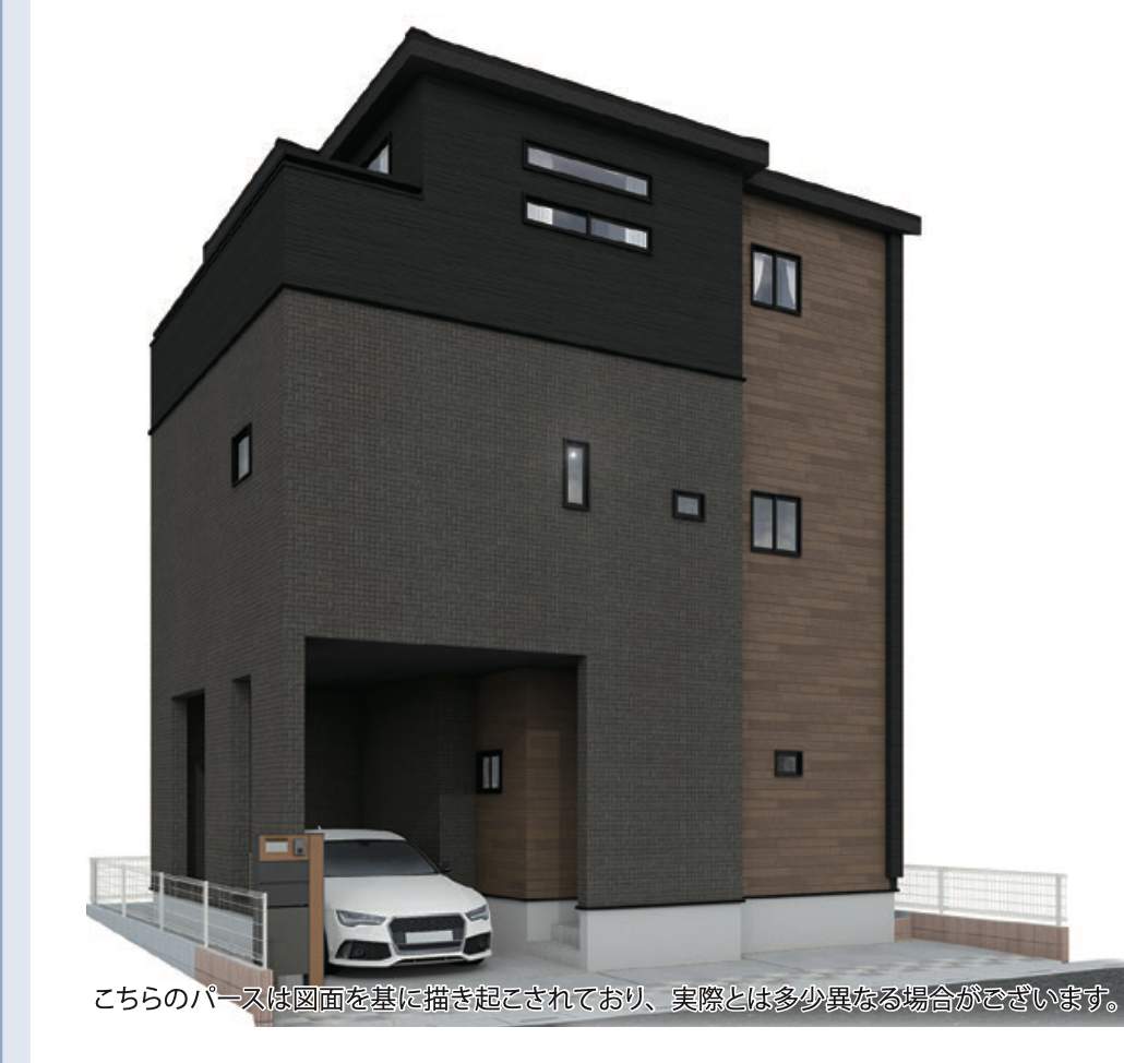 外観、東栄住宅 川口市赤井4丁目 新築戸建 仲介手数料無料