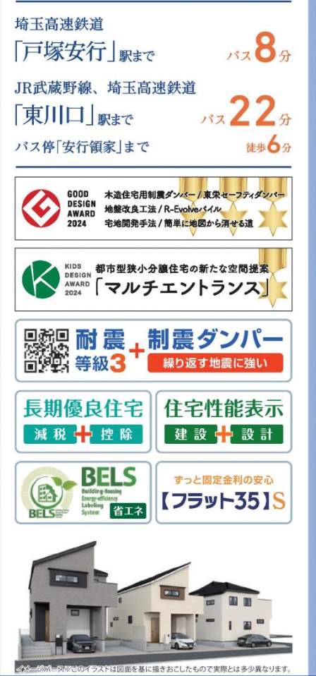 東栄住宅 川口市大字安行領家 新築戸建 仲介手数料無料
