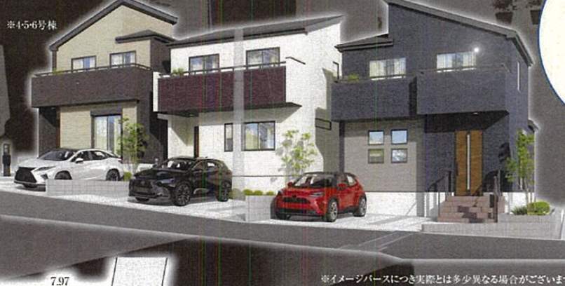 外観、タクトホーム 川口市大字安行吉岡 新築戸建 仲介手数料無料
