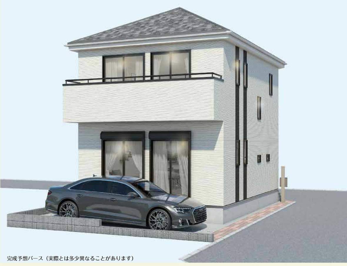 外観、飯田産業 川口市前川4丁目 新築戸建 仲介手数料無料