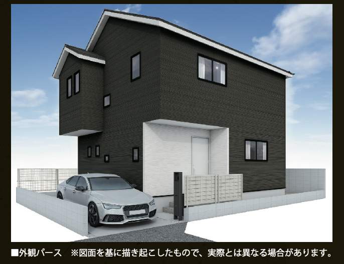 外観、アイディホーム 川口市西川口4丁目 新築戸建 仲介手数料無料