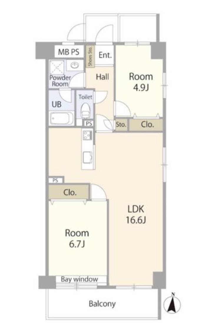 間取り図、レクオス西川口中古マンション  仲介手数料無料