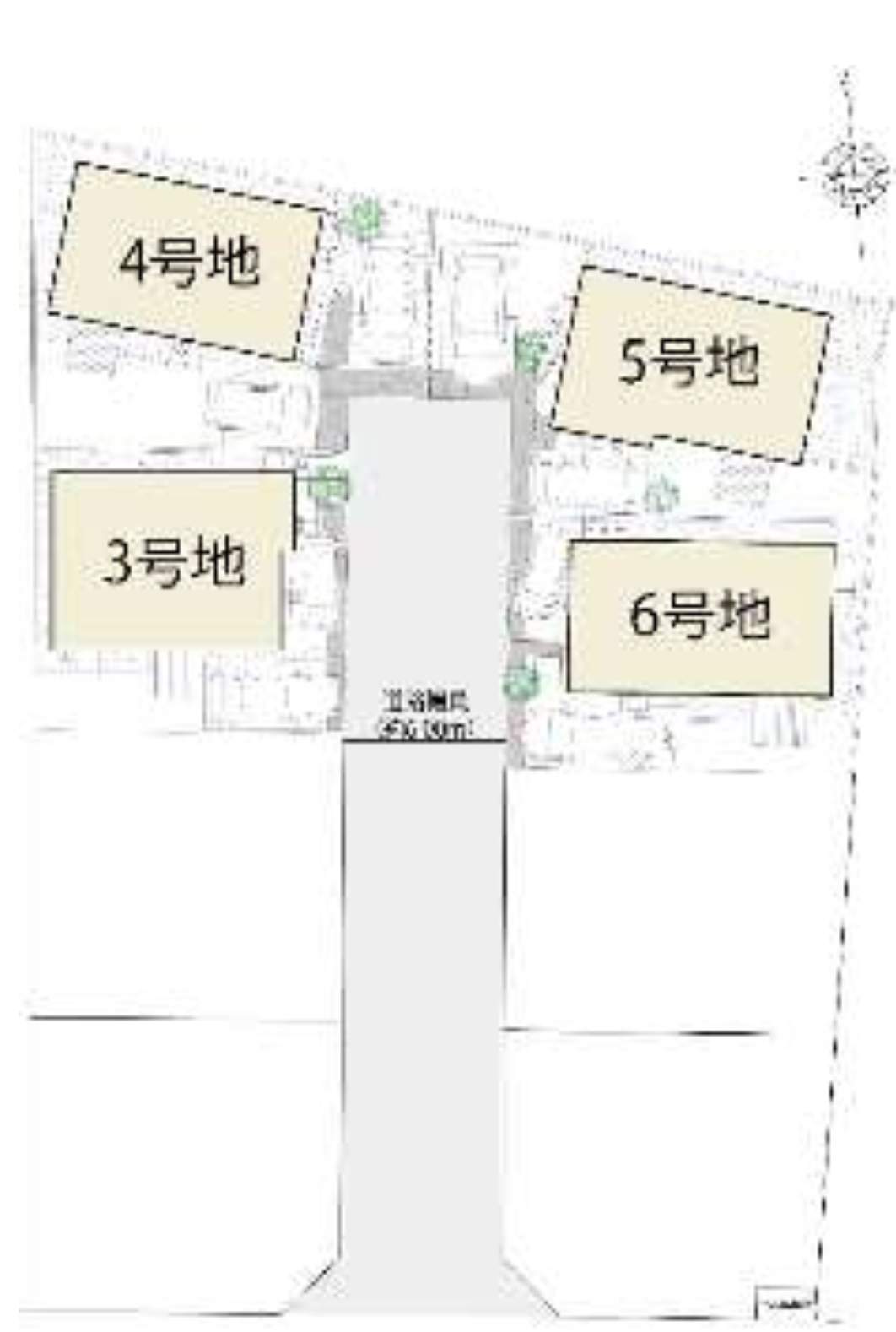 配置図、積水(セキスイ)ハウス不動産 さいたま市西区三橋6丁目 新築戸建 仲介手数料無料