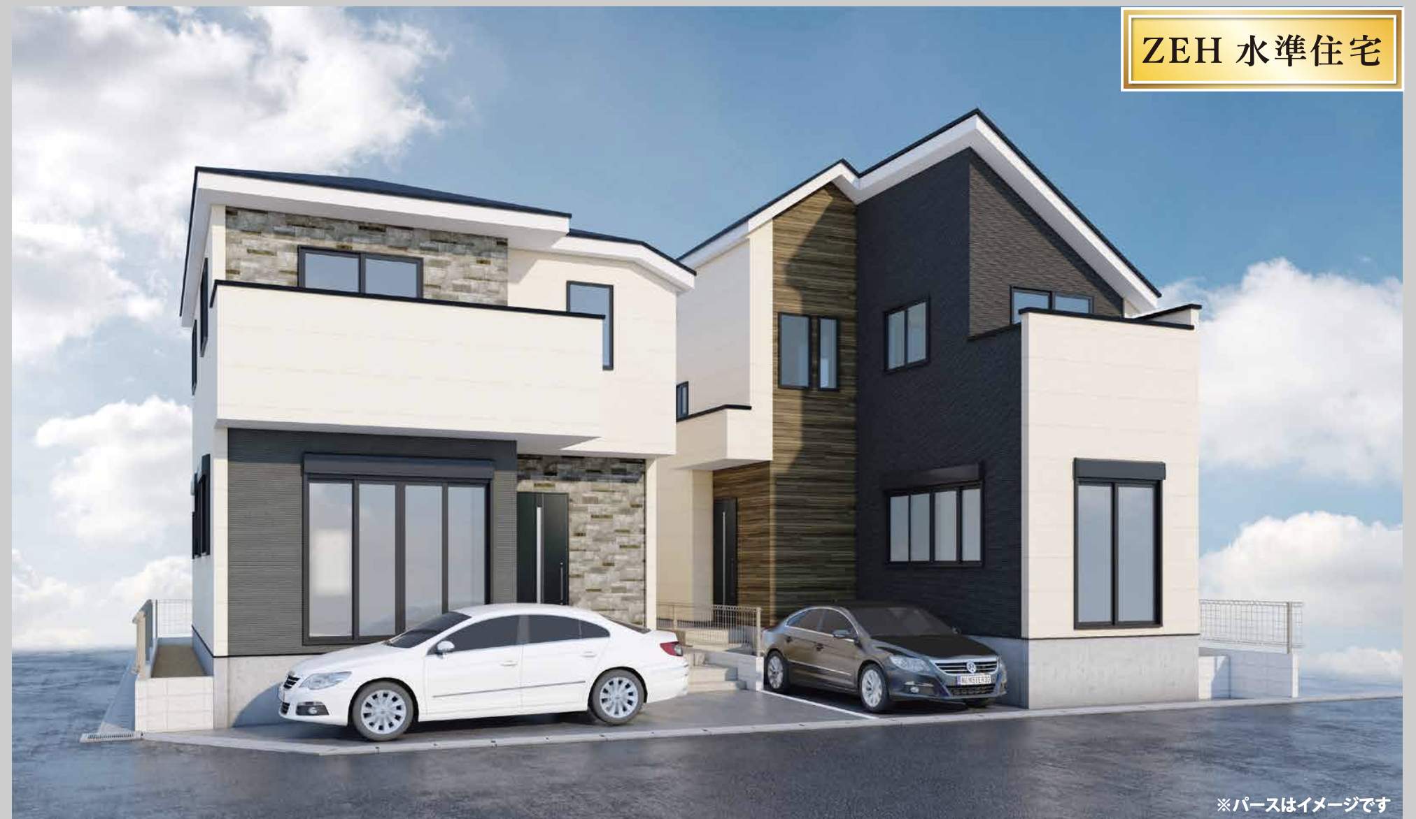 外観、ケイアイスター不動産 さいたま市岩槻区東岩槻3丁目 新築戸建 仲介手数料無料