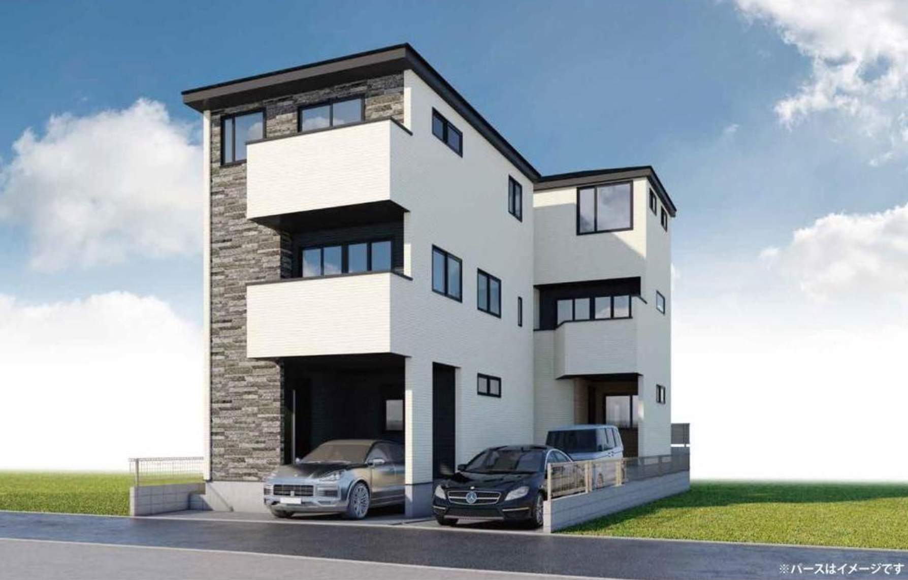 外観、ケイアイスター不動産 さいたま市浦和区常盤6丁目 新築戸建 仲介手数料無料