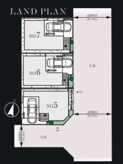 配置図、レーベンホーム さいたま市南区文蔵5丁目 新築戸建 仲介手数料無料