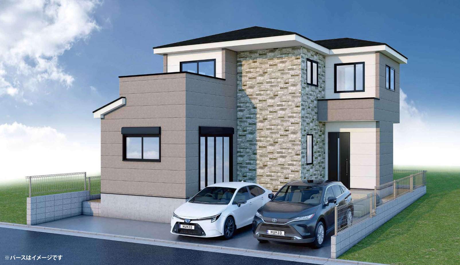 外観、ケイアイスター不動産 さいたま市西区大字中野林 新築戸建 仲介手数料無料