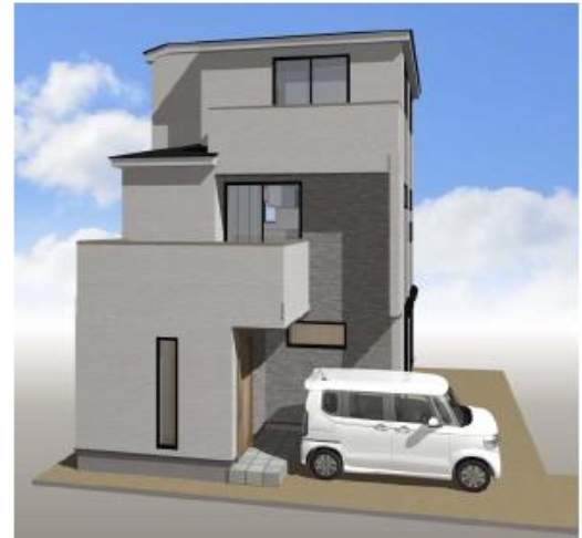 外観、ジュリーハウス さいたま市緑区原山4丁目 新築戸建 仲介手数料無料