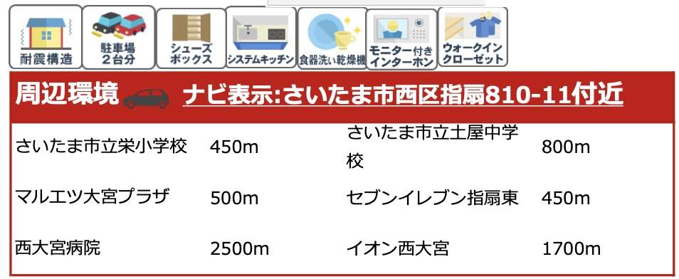 ファイブイズホーム　さいたま市西区大字指扇 新築戸建 仲介手数料無料