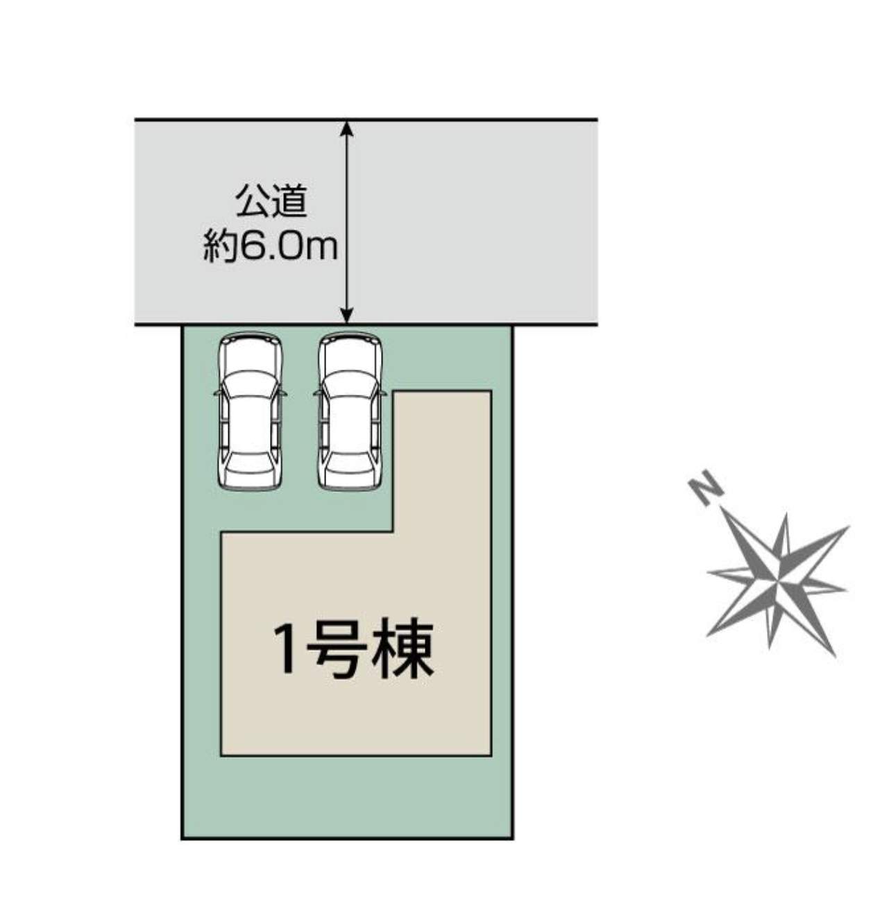 配置図、東栄住宅 さいたま市見沼区深作3丁目 新築戸建 仲介手数料無料