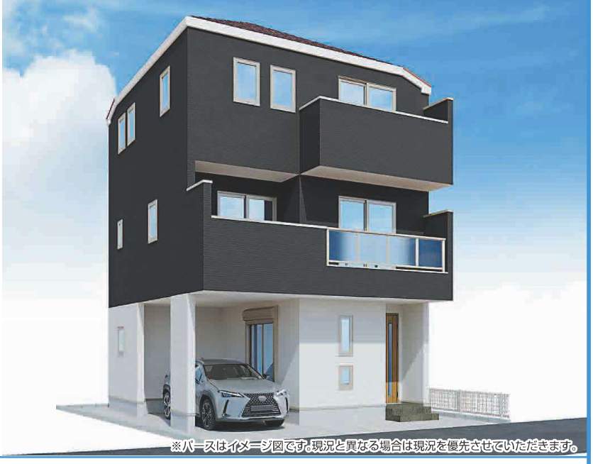 外観、旭ハウジング さいたま市南区大字太田窪 新築戸建 仲介手数料無料