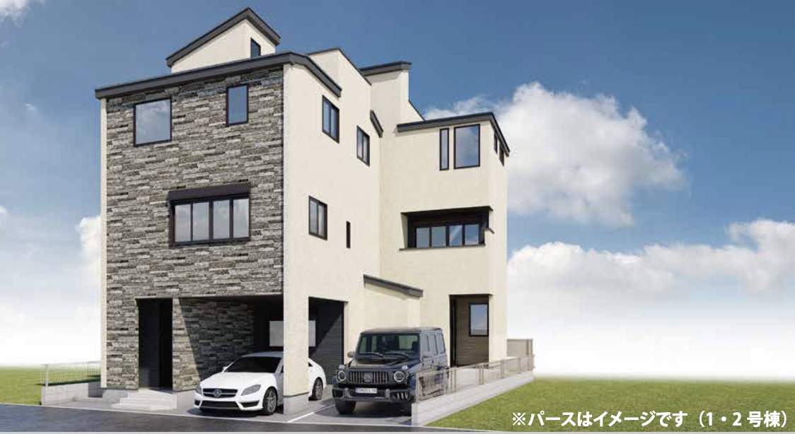 外観、ケイアイスター不動産 さいたま市浦和区駒場2丁目 新築戸建 仲介手数料無料