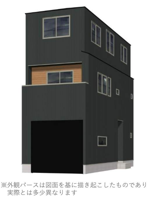 外観、斎藤工業 さいたま市浦和区北浦和2丁目 新築戸建 仲介手数料無料