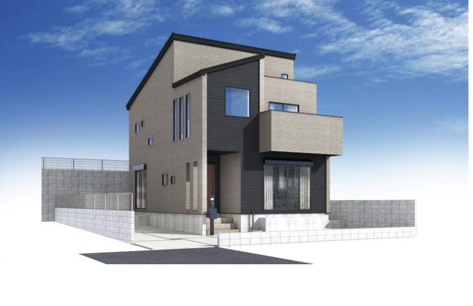 外観、ホーク・ワン さいたま市見沼区東大宮1丁目 新築戸建 仲介手数料無料