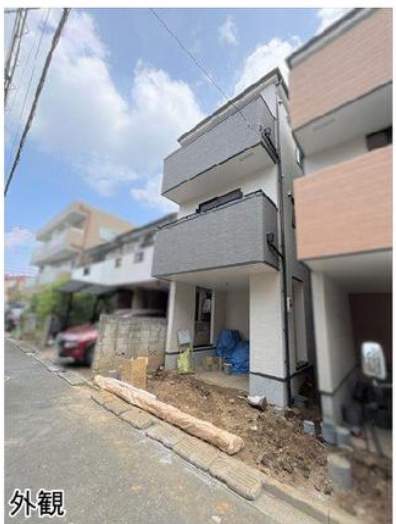 外観、さいたま市南区大谷場2丁目 新築戸建 仲介手数料無料