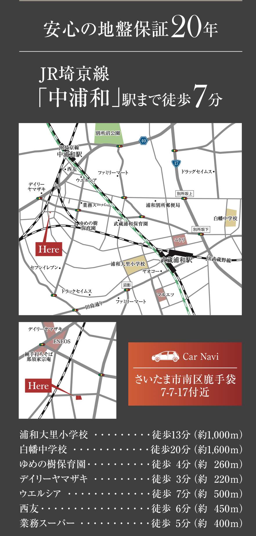 メルディア さいたま市南区鹿手袋7丁目 新築戸建 仲介手数料無料