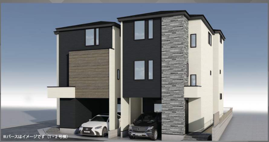 外観、ケイアイスター不動産 さいたま市南区四谷2丁目 新築戸建 仲介手数料無料