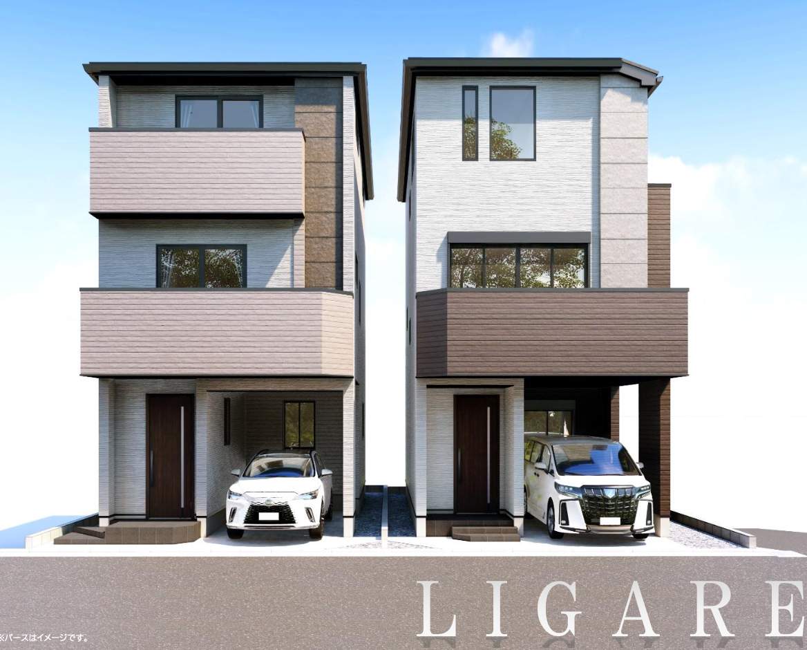 外観、ケイアイスター不動産 さいたま市緑区太田窪1丁目 新築戸建 仲介手数料無料