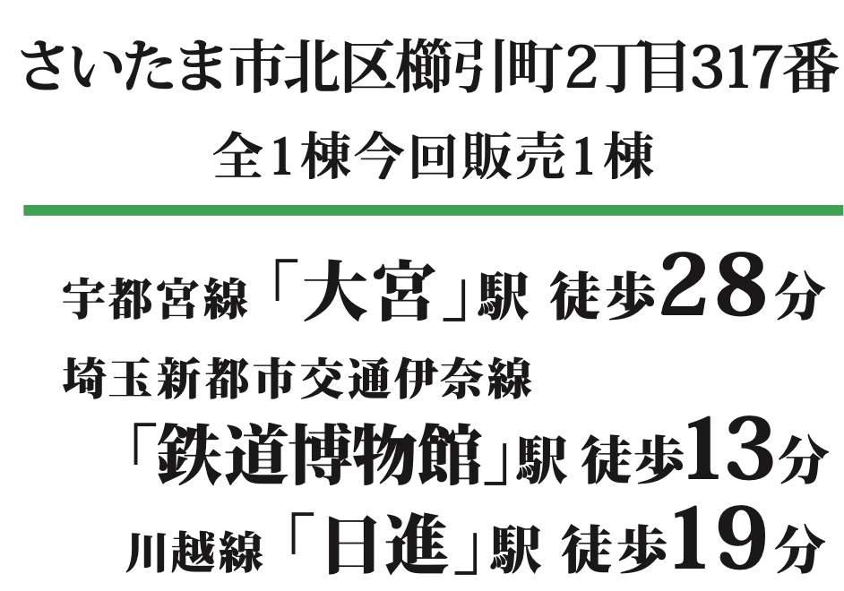 飯田産業 さいたま市北区櫛引町2丁目 新築戸建 仲介手数料無料