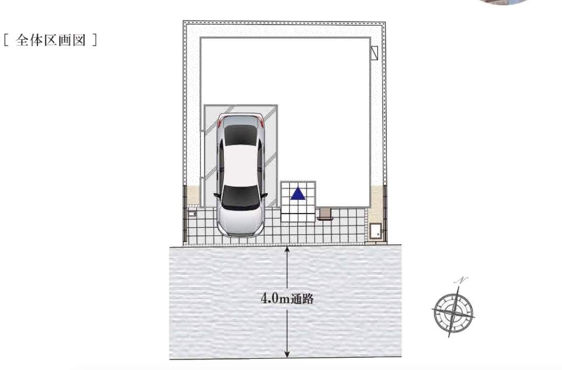 配置図、アイム・ユニバース さいたま市浦和区元町2丁目 新築戸建 仲介手数料無料
