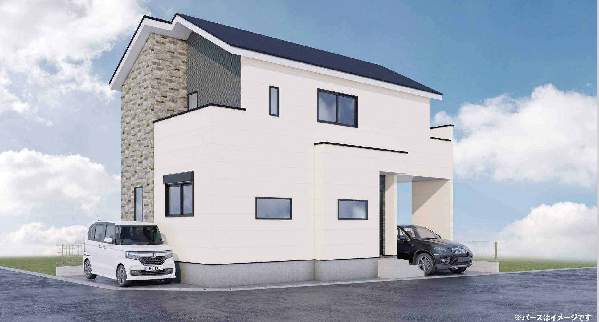 外観、ケイアイスター不動産 さいたま市北区土呂町1丁目 新築戸建 仲介手数料無料