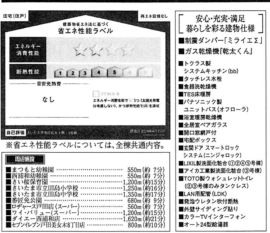 ライズウェル　さいたま市南区松本４丁目 新築戸建 仲介手数料無料