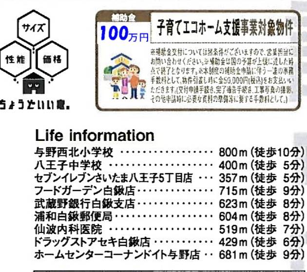 一建設　さいたま市中央区八王子４丁目 新築戸建 仲介手数料無料