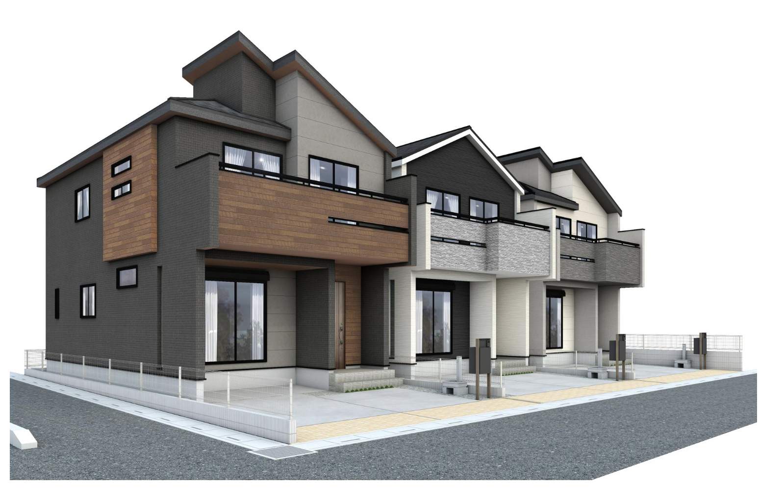 外観、東栄住宅 さいたま市見沼区春岡2丁目 新築戸建 仲介手数料無料