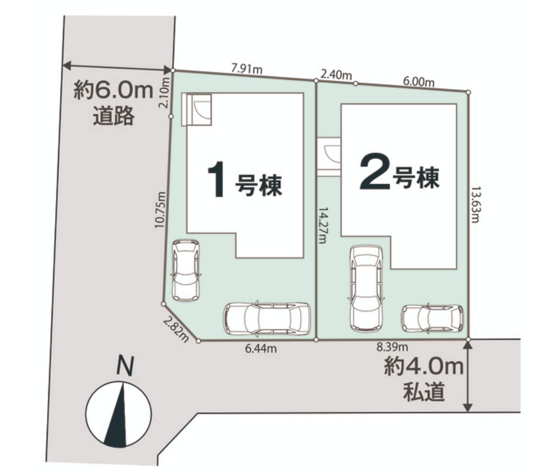 配置図、アイディホーム さいたま市桜区大字大久保領家 新築戸建 仲介手数料無料
