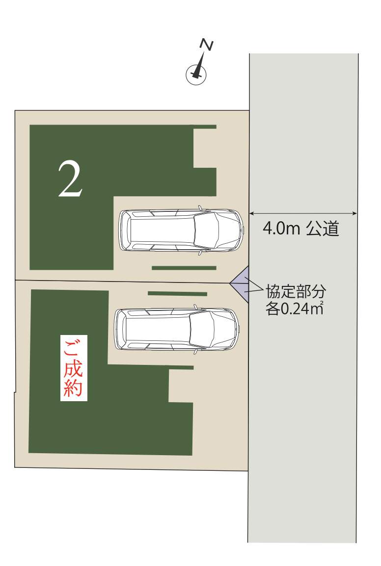 配置図、メルディア さいたま市中央区本町東6丁目 新築戸建 仲介手数料無料