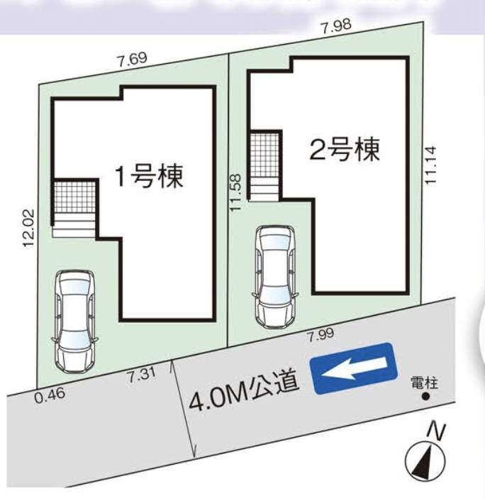 配置図、タクトホーム さいたま市北区奈良町 新築戸建 仲介手数料無料