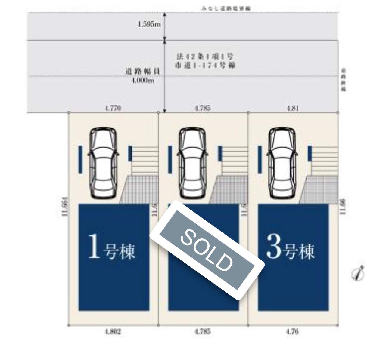 配置図、ホーク・ワン さいたま市南区南浦和2丁目 新築戸建 仲介手数料無料