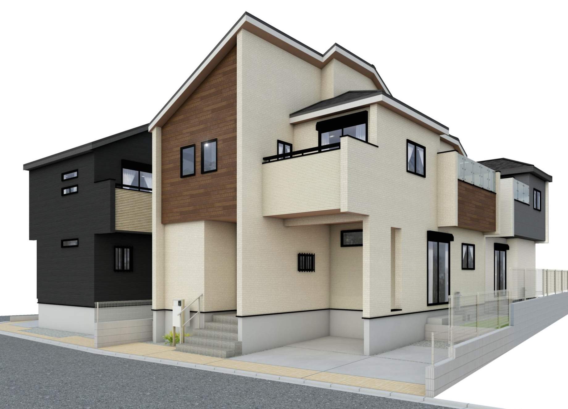 外観、東栄住宅 さいたま市桜区大字大久保領家 新築戸建 仲介手数料無料