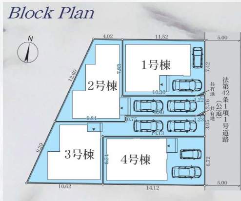 配置図、旭ハウジング さいたま市大宮区大成町2丁目 新築戸建 仲介手数料無料