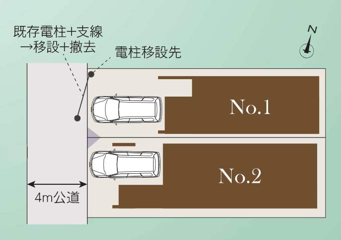 配置図、メルディア さいたま市浦和区大東3丁目 新築戸建 仲介手数料無料