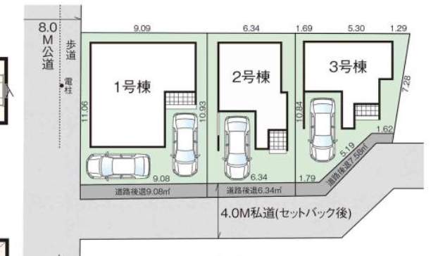 外観、タクトホーム さいたま市北区植竹町1丁目 新築戸建 仲介手数料無料