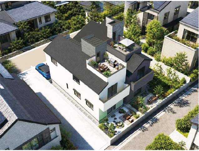 屋上ホームポジション さいたま市岩槻区東岩槻3丁目 新築戸建 仲介手数料無料