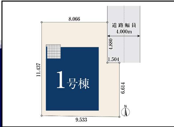 配置図、ホーク・ワン さいたま市北区日進町2丁目 新築戸建 仲介手数料無料