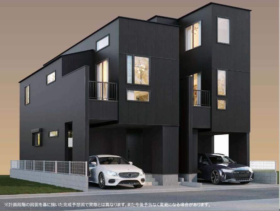 外観、メルディア 蕨市塚越7丁目 新築戸建 仲介手数料無料