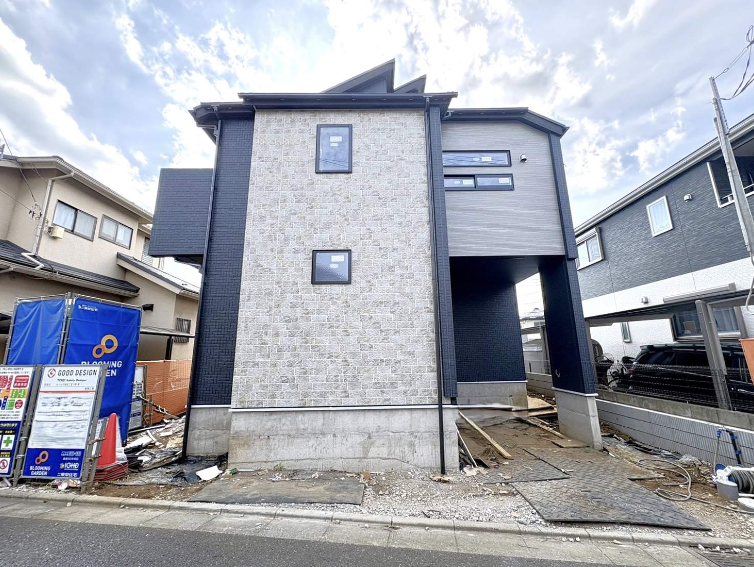 外観、東栄住宅 さいたま市緑区大字三室 新築戸建 仲介手数料無料
