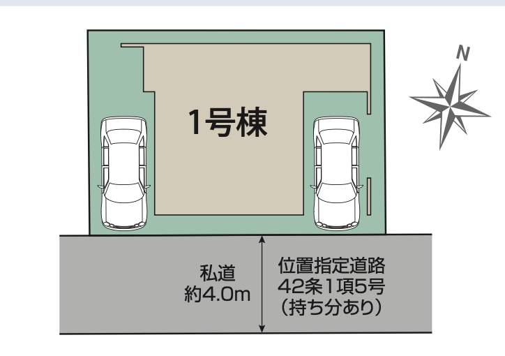 配置図、東栄住宅 さいたま市桜区栄和4丁目 新築戸建 仲介手数料無料
